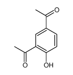 1-(5-乙酰基-2-羟基-苯基)-乙酮结构式