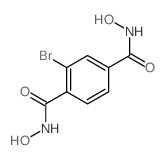 1,4-Benzenedicarboxamide,2-bromo-N1,N4-dihydroxy-结构式