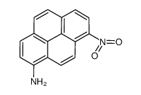 1-amino-8-nitropyrene结构式