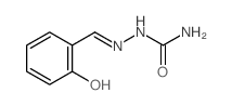 水杨醛缩氨基脲结构式