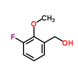(9ci)-3-氟-2-甲氧基-苯甲醇结构式