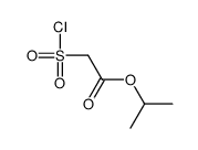 propan-2-yl 2-chlorosulfonylacetate结构式