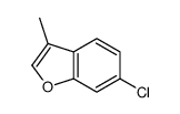 6-chloro-3-methyl-1-benzofuran结构式