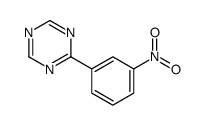 2-(3-nitrophenyl)-1,3,5-triazine结构式