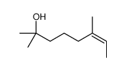 2,6-二甲基-6-辛烯-2-醇结构式