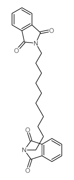 1H-Isoindole-1,3(2H)-dione,2,2'-(1,10-decanediyl)bis-结构式