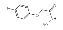N-AMINO-2-(4-IODOPHENOXY)ETHANAMIDE结构式
