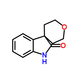 2,3,5,6-四氢螺[吲哚-3,4-吡喃]-2(1H)-酮结构式