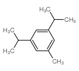 Benzene,1-methyl-3,5-bis(1-methylethyl)-结构式