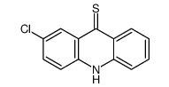 2-chloro-10H-acridine-9-thione结构式