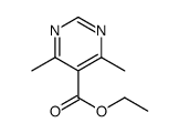 4,6-二甲基嘧啶-5-羧酸乙酯结构式