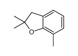 2,2,7-trimethyl-3H-1-benzofuran结构式