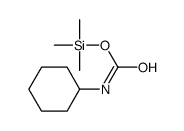 trimethylsilyl N-cyclohexylcarbamate结构式