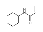 2-Propenamide,N-cyclohexyl-结构式