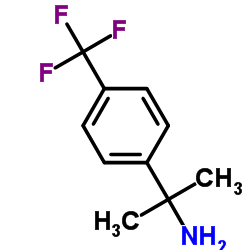 2-[4-(Trifluoromethyl)phenyl]-2-propanamine结构式