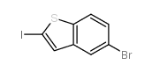 5-溴-2-碘-苯并[b]噻吩结构式