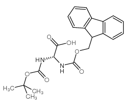 boc-agl(fmoc)-oh结构式