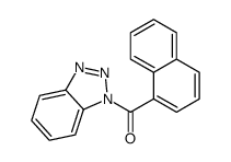 1-(1-NAPHTHYLCARBONYL)-1H-BENZOTRIAZOLE结构式