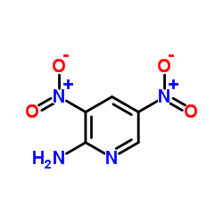 3,5-二硝基-2-氨基吡啶结构式
