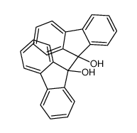 9-(9-hydroxyfluoren-9-yl)fluoren-9-ol结构式