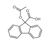 9-acetoxy-9H-fluorene-9-carboxylic acid结构式