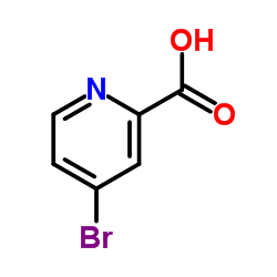 4-溴吡啶-2-羧酸结构式