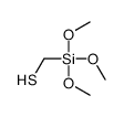 (Trimethoxysilyl)methanethiol结构式