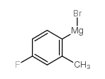 4-氟-2-甲基苯基溴化镁结构式