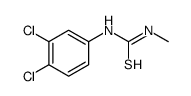 1-(3,4-dichlorophenyl)-3-methylthiourea结构式