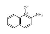2-Quinolinamine,1-oxide结构式