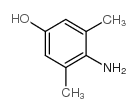 3,5-二甲基-4-氨基苯酚结构式
