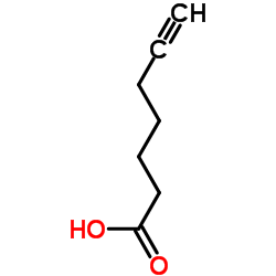 6-Hept炔酸结构式