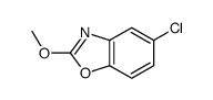 5-Chloro-2-methoxybenzoxazole结构式