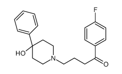 1-(4-fluorophenyl)-4-(4-hydroxy-4-phenylpiperidin-1-yl)butan-1-one结构式