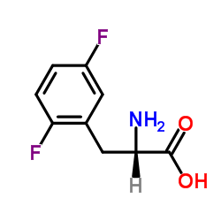 L-2,5-二氟苯丙氨酸结构式