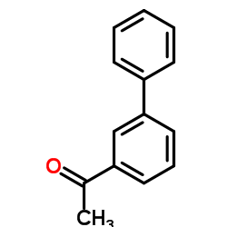 3-乙酰基联苯结构式