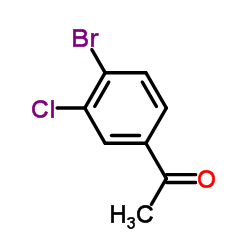 4-溴-3-氯苯苯乙酮结构式
