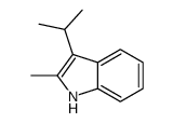 1H-Indole,2-methyl-3-(1-methylethyl)-(9CI)结构式