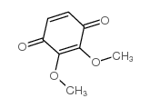2,3-二甲氧基-1,4-苯醌结构式