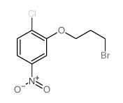 Benzene,2-(3-bromopropoxy)-1-chloro-4-nitro-结构式