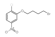 Benzene,2-(4-bromobutoxy)-1-chloro-4-nitro-结构式