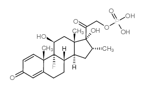 地塞米松磷酸酯结构式