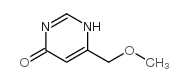 4(1H)-Pyrimidinone, 6-(methoxymethyl)- (9CI)结构式