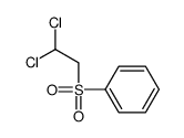 2,2-dichloroethylsulfonylbenzene结构式