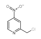 2-氯甲基-4-硝基吡啶结构式