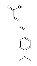 5-[4-(dimethylamino)phenyl]penta-2,4-dienoic acid结构式