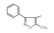 4-碘-5-甲基-3-苯异噁唑结构式