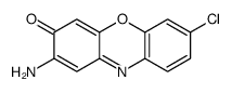 2-amino-7-chlorophenoxazin-3-one结构式