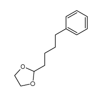 4-phenyl-1-(2,5-dioxacyclopentyl)butane结构式