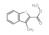 3-甲基苯噻吩-2-羧酸甲酯结构式
